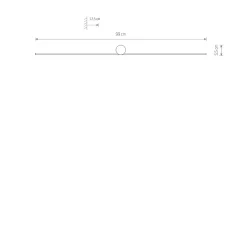 Kinkiet SPIN LED M (10621) - Nowodvorski