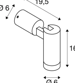Kinkiet S-TUBE (1007653) - SLV