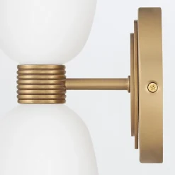 Kinkiet Tallulah IP 44 - 2 źródła światła - Lakierowany mosiądz (QN-TALLULAH-WB2-LCB) - Quintiesse