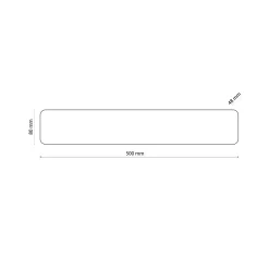 Kinkiet TAVOLA LONG 2 PŁ (4754) - TK Lighting