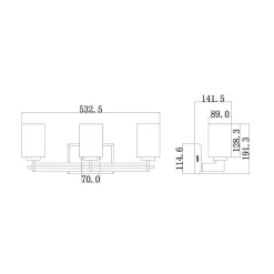 Kinkiet Taylor (QZ-TAYLOR3-BATH) - Elstead Lighting