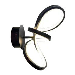 Kinkiet TESORO BLACK 15W LED (ML1052) - Milagro