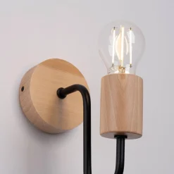 Kinkiet TIMBO czarny (SL.1668) - Sollux Lighting