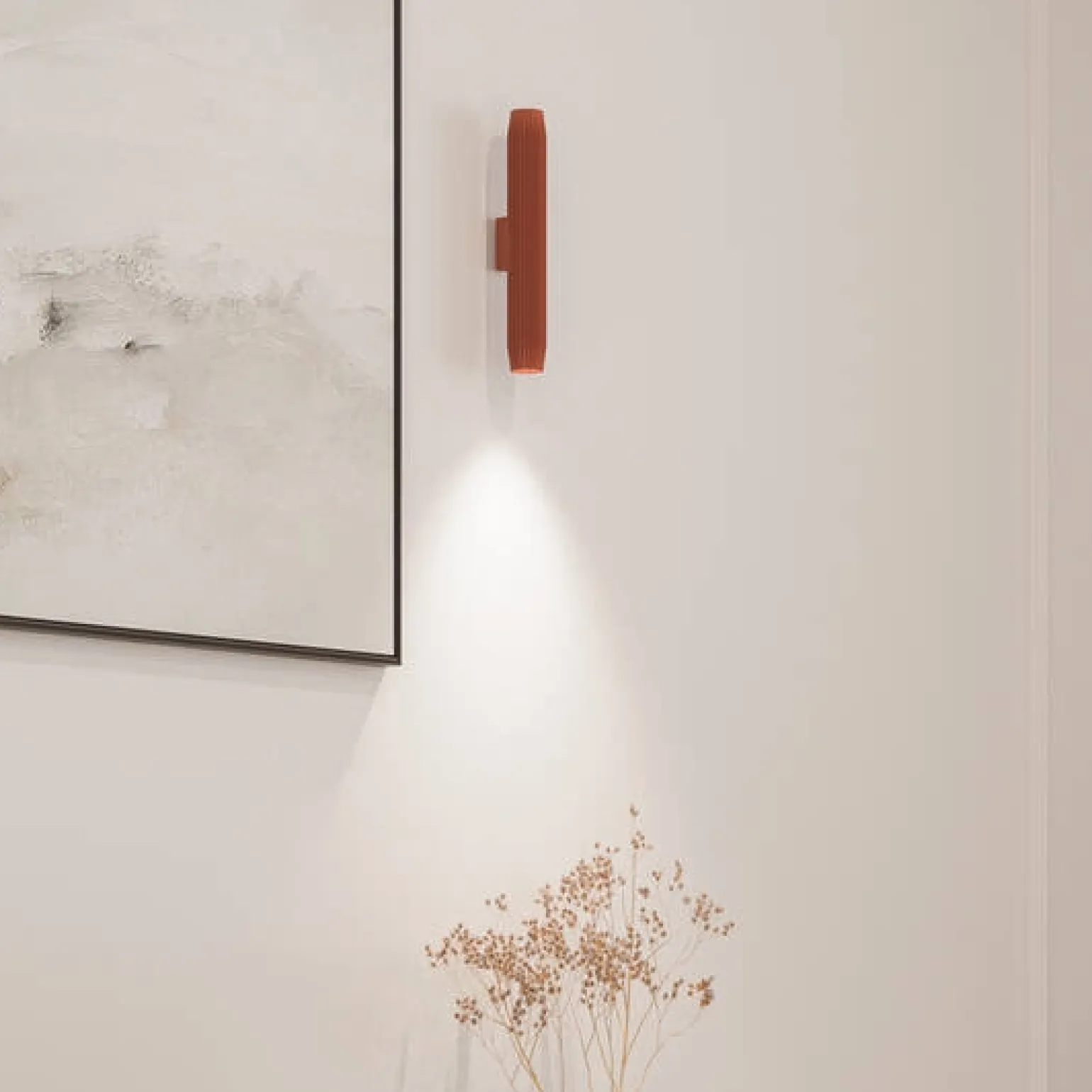 Kinkiet TRIBA mini LED M930 41° terakota (26566-M930-WR-00-83) - Aqform