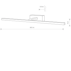 Kinkiet VAN GOGH LED L (10284) - Nowodvorski