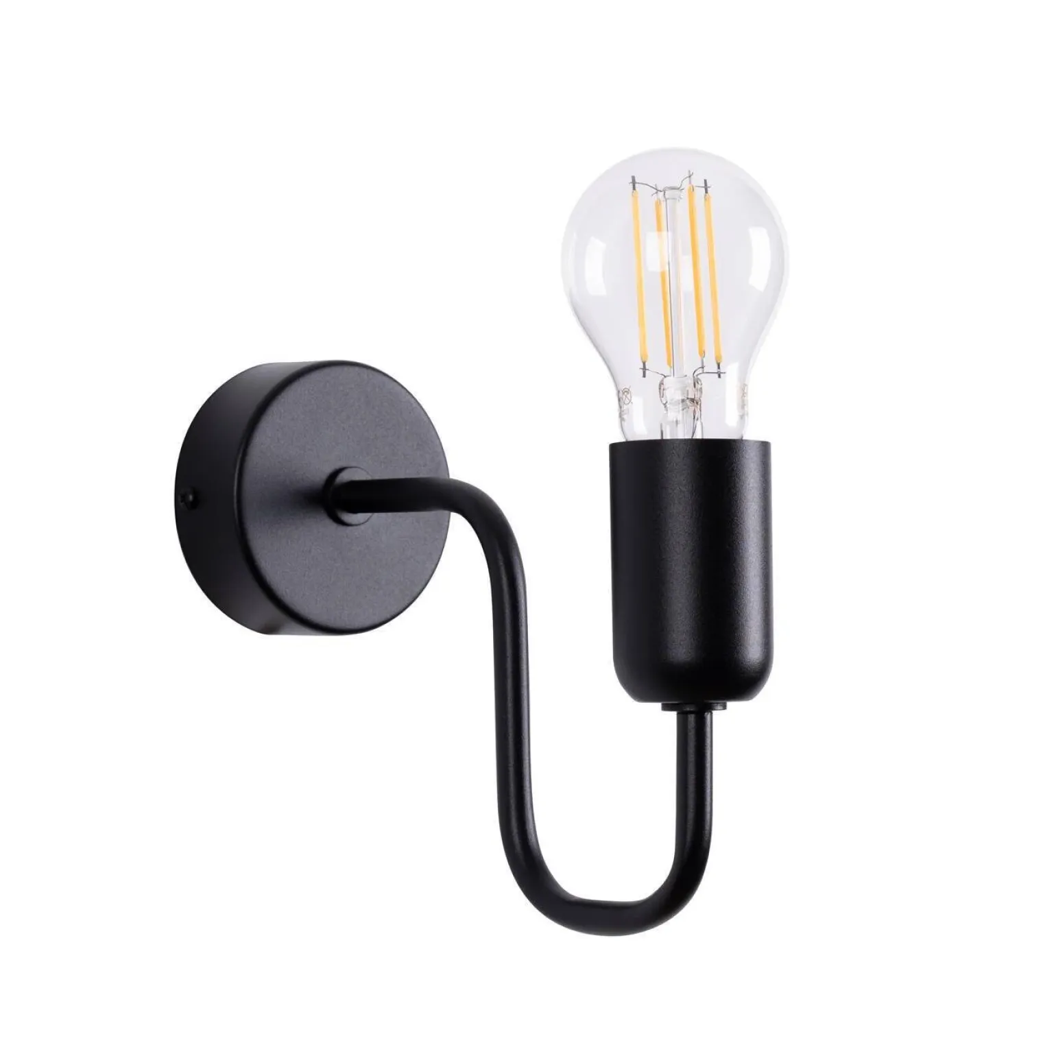 Kinkiet VECTOR czarny (SL.1445) - Sollux Lighting