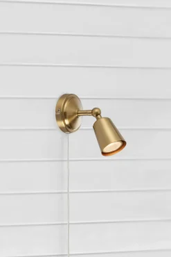 Kinkiet wewnętrzny TINY Wall 1L Brass (108978) Markslojd