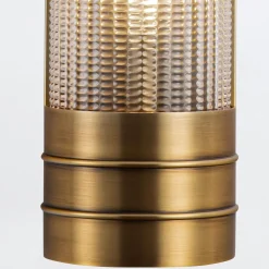 Kinkiet Willard - 2 źródła światła - Vintage mosiądz (QN-WILLARD-2WB-VBS-PG) - Quintiesse