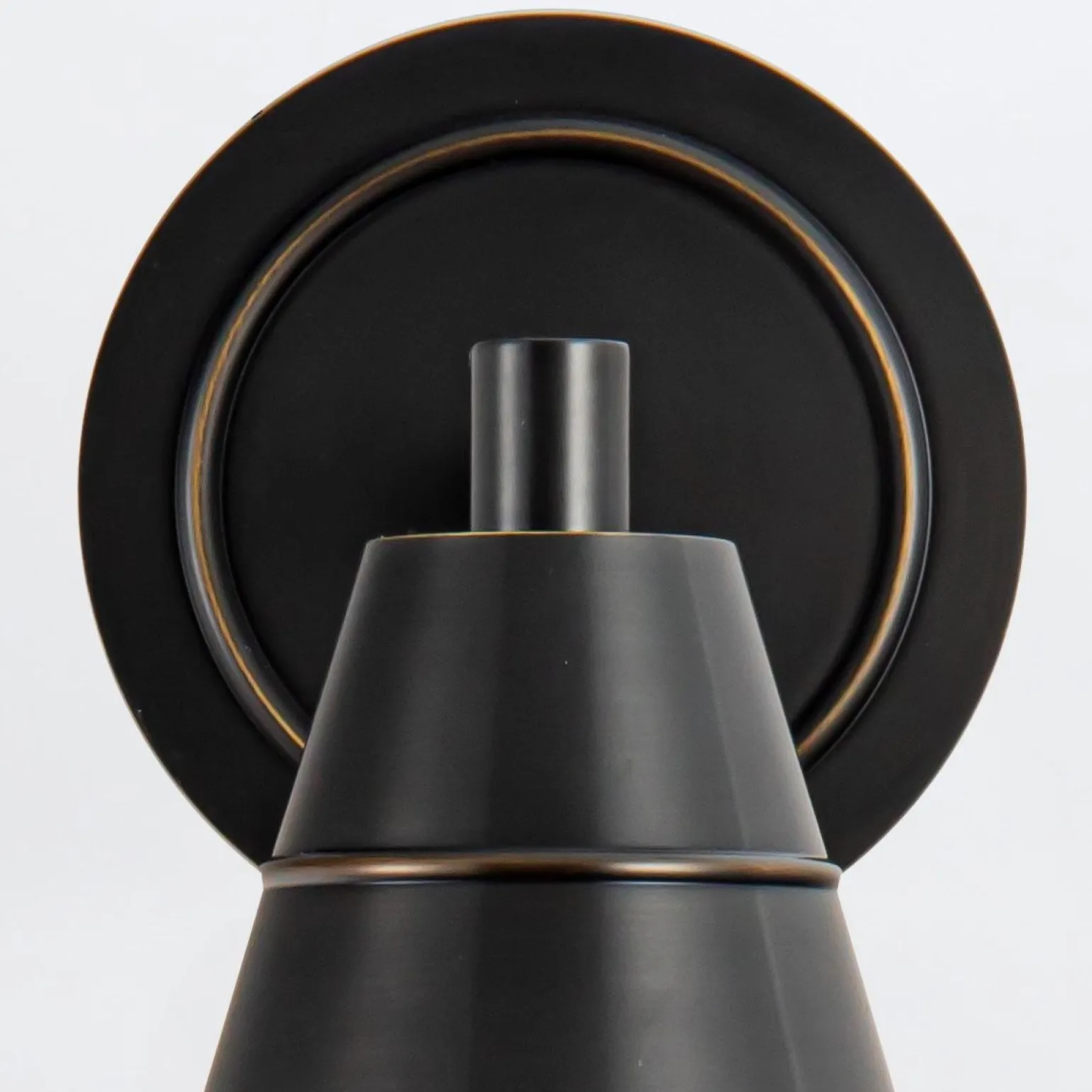 Kinkiet Willard - 1 źródło światła - Miejski brąz (QN-WILLARD-1WB-UBZ-PG) - Quintiesse