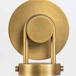 Kinkiet Wynwood - 1 źródło światła - Vintage mosiądz (QN-WYNWOOD-1WB-VBS) - Quintiesse