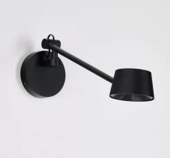 Kinkiet z wyłącznikiem dotykowym MOLLY S WALL BK (AZ6805) Azzardo