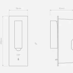 Kinkiet z wyłącznikiem Fuse 3 Toggle (1215151) - Astro Lighting