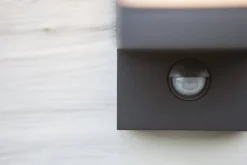 Kinkiet Zew. CUBA - CZUJNIK RUCHU Kol. Antracyt 3000K (5193811118) - Lutec