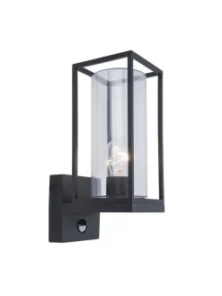 Kinkiet Zew. FLAIR - CZUJNIK RUCHU Kol. Czarny K (5288802012) - Lutec