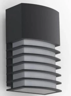 Kinkiet Zew. FULTON Kol. Czarny K (5207601012) - Lutec