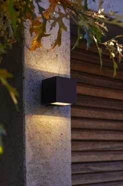 Kinkiet Zew. GEMINI Kol. Czarny 3000K (5189125012) - Lutec