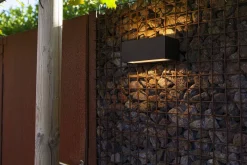 Kinkiet Zew. GEMINI Kol. Czarny 3000K (5189112012) - Lutec