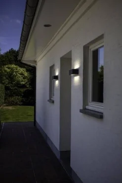 Kinkiet Zew. GEMINI Kol. Czarny 3000K (5189112012) - Lutec