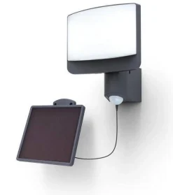 Kinkiet Zew. SUNSHINE - SOLAR CZUJNIK RUCHU Kol. Szary 5000K (6925604345) - Lutec