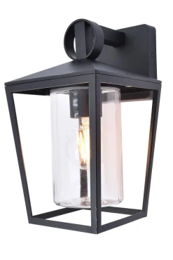 Kinkiet Zew. WEST Kol. Czarny K (5207901012) - Lutec