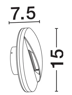 Kinkiet zewnętrzny AIQUILE (LE73782) - Luces Exclusivas