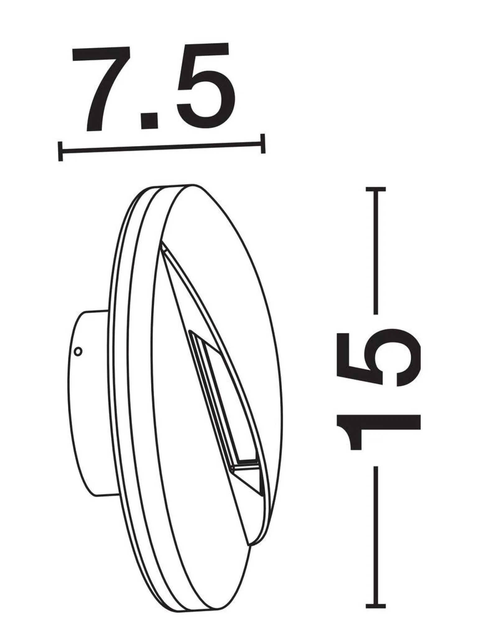 Kinkiet zewnętrzny AIQUILE (LE73782) - Luces Exclusivas