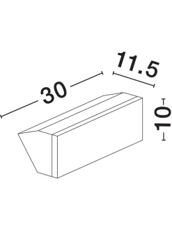 Kinkiet zewnętrzny AMARETE (LE73783) - Luces Exclusivas