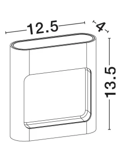 Kinkiet zewnętrzny ARBIETO (LE73786) - Luces Exclusivas