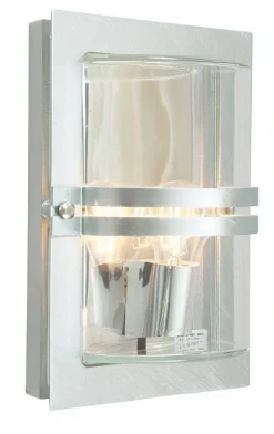 Kinkiet zewnętrzny BASEL 660 GALVANIZED E27 LED 9W NO Norlys