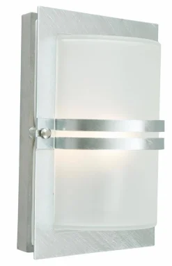 Kinkiet zewnętrzny BASEL 661 GALVANIZED E27 LED 9W NO Norlys