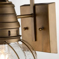 Kinkiet zewnętrzny Bridge Point (KL-BRIDGEPOINT-M-NBR) - Elstead Lighting