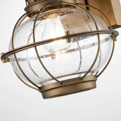 Kinkiet zewnętrzny Bridge Point (KL-BRIDGEPOINT-M-NBR) - Elstead Lighting