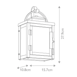 Kinkiet zewnętrzny Carlson (KL-CARLSON-S-RZ) - Elstead Lighting