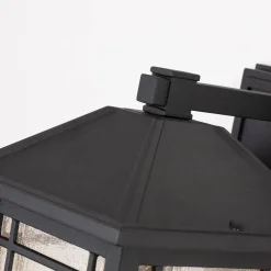 Kinkiet zewnętrzny Cedar Point (QZ-CEDAR-POINT-M-BK) - Elstead Lighting