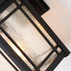 Kinkiet zewnętrzny Cedar Point (QZ-CEDAR-POINT-M-BK) - Elstead Lighting