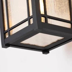 Kinkiet zewnętrzny Cedar Point (QZ-CEDAR-POINT-M-BK) - Elstead Lighting