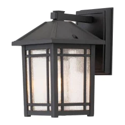 Kinkiet zewnętrzny Cedar Point (QZ-CEDAR-POINT-S-BK) - Elstead Lighting