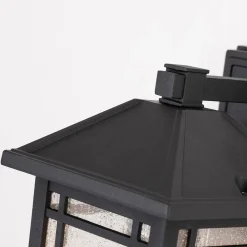 Kinkiet zewnętrzny Cedar Point (QZ-CEDAR-POINT-S-BK) - Elstead Lighting