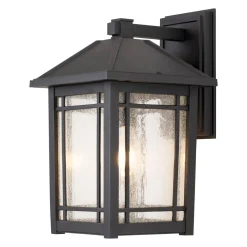 Kinkiet zewnętrzny Cedar Point (QZ-CEDAR-POINT-L-BK) - Elstead Lighting