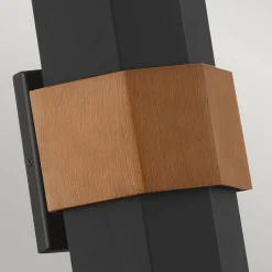 Kinkiet zewnętrzny Chasm (QZ-CHASM-M-BKW) - Elstead Lighting