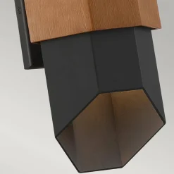 Kinkiet zewnętrzny Chasm (QZ-CHASM-M-BKW) - Elstead Lighting