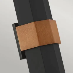 Kinkiet zewnętrzny Chasm (QZ-CHASM-L-BKW) - Elstead Lighting