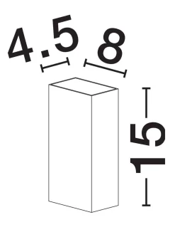 Kinkiet zewnętrzny CORRALES (LE73781) - Luces Exclusivas
