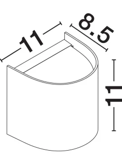 Kinkiet zewnętrzny CULPINA (LE73802) - Luces Exclusivas