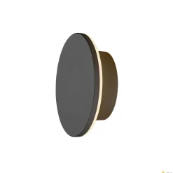 Kinkiet zewnętrzny D-RING S czarna (1007911) - SLV