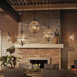 Kinkiet zewnętrzny Halleron (KL-HALLERON-2S) - Elstead Lighting