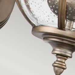 Kinkiet zewnętrzny Halleron (KL-HALLERON-2S-BU) - Elstead Lighting