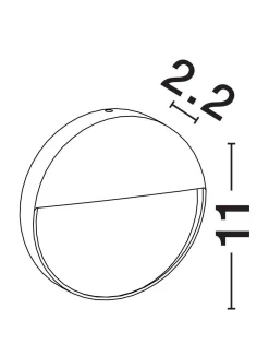 Kinkiet zewnętrzny IMPERIAL (LE73764) - Luces Exclusivas