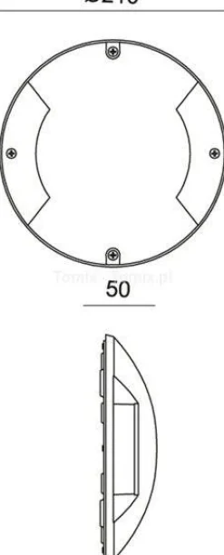 Kinkiet zewnętrzny LED HELIOS II 3000K (D732049)
