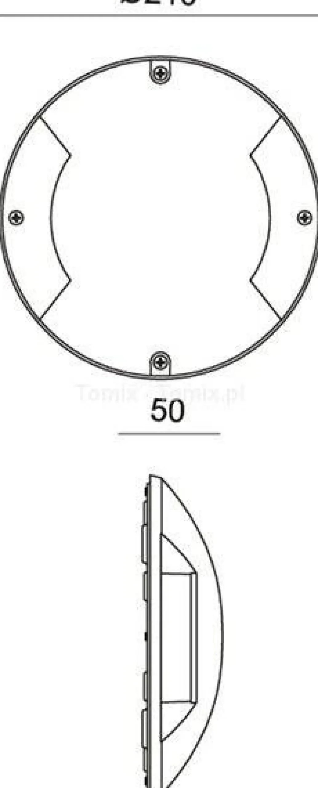 Kinkiet zewnętrzny LED HELIOS II 3000K (D732049)